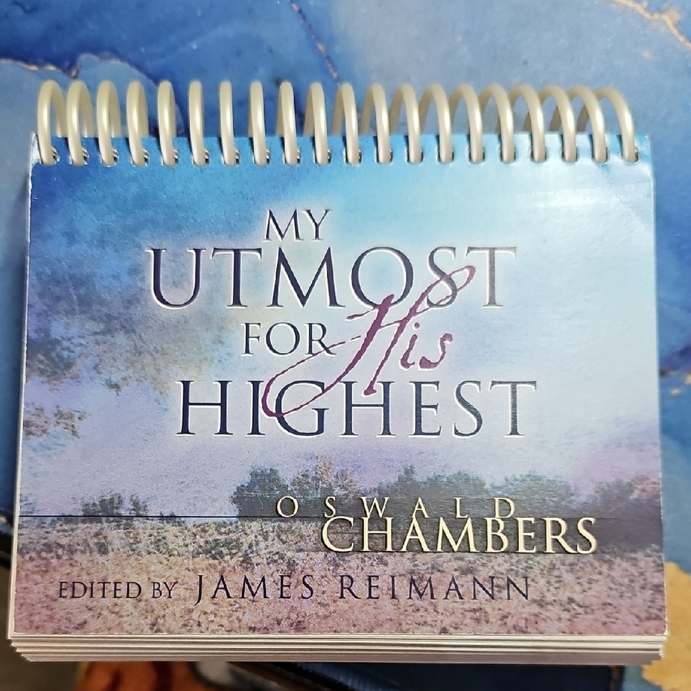 My Utmost for His Highest Spiral Book